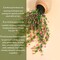4pcs Artificial Flowers for Outdoors Plants Fake Plants UV Resistant Faux Plastic Daffodils Flower Greenery Boxwood for Spring Planters Outdoor Front Porch Garden Porch Patio Decoration (Pink).